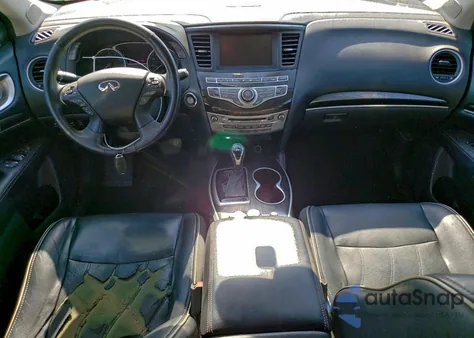 2017 Infiniti Qx60 из США, поврежденный, VIN 5N1DL0MN3HC525137